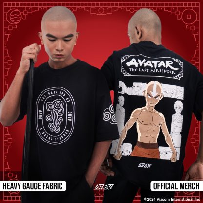 Avatar: Aang / Oversized T-Shirt - Image 2