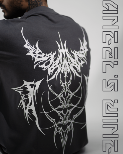 Angel's Wing / Streetwear / Oversized T-shirt - Image 3