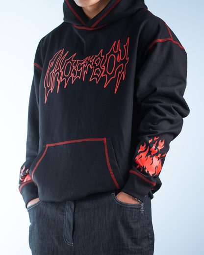 Turbo Granny / DanDaDan / Oversized Hoodie - Image 3