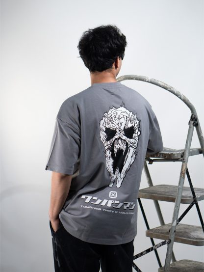 Garou / One Punch Man / Oversized T-Shirt - Image 3