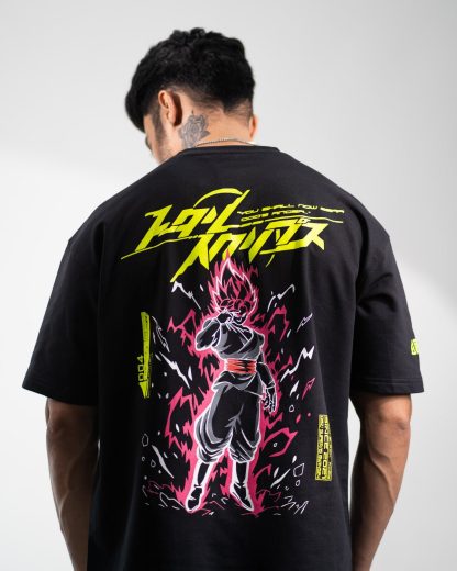 BLACK ROSE GOKU / OVERSIZED T-SHIRT - Image 3