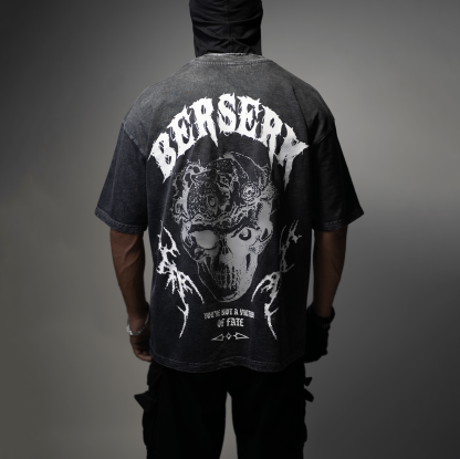 Berserk: Victim Of The Fate / Stone Wash / Oversized T-shirt - Image 5