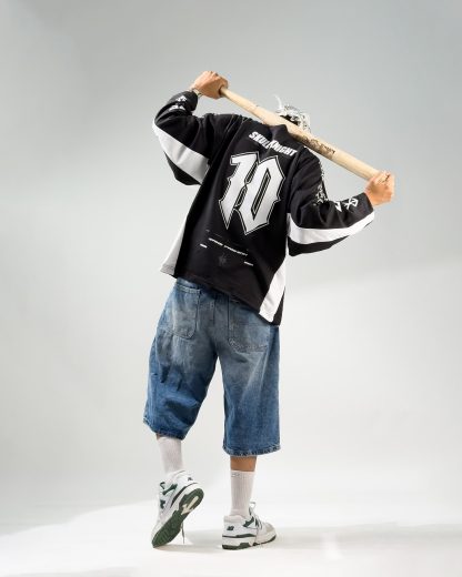 SKULL KNIGHT / BERSERK / OVERSIZED RAGLAN FULL SLEEVES T-SHIRT - Image 6
