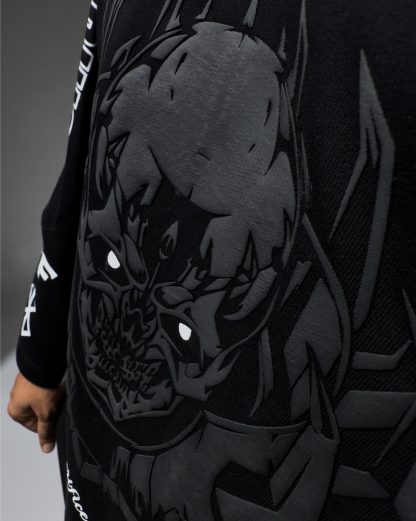 SKULL KNIGHT / BERSERK / OVERSIZED RAGLAN FULL SLEEVES T-SHIRT - Image 3