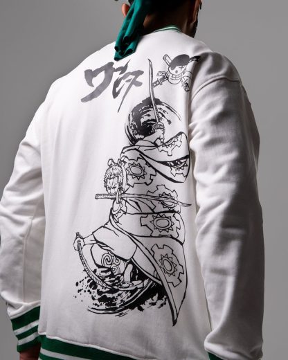 Zoro Vintage / One Piece / V-Neck Sweatshirt