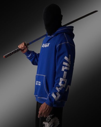 Blue Lock / Drop Shoulders / Oversized Hoodie - Image 4