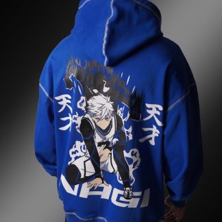 Blue Lock / Drop Shoulders / Oversized Hoodie