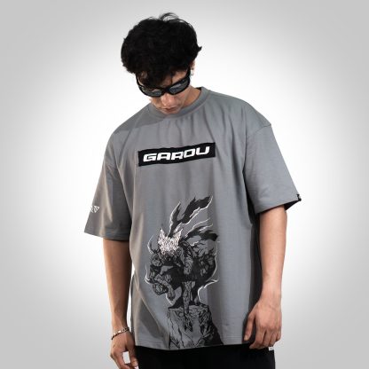 Garou / One Punch Man / Oversized T-Shirt - Image 2