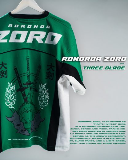 Zoro / Three Blades / Oversized T-shirt - Image 5