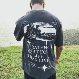 Berserk / Vintage Charcoal Gray / Oversized T-Shirt