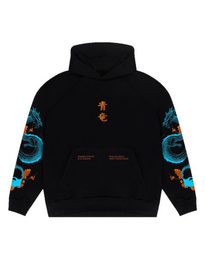 Blue Dragon / Oversized Hoodie - Image 4