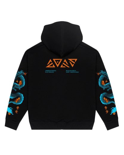 Blue Dragon / Oversized Hoodie - Image 5