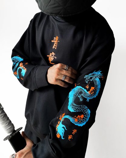 Blue Dragon / Sweatshirt - Image 3