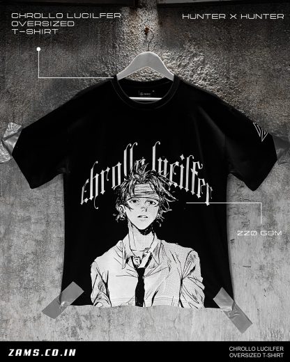 Chrollo Lucilfer / Hunter X Hunter / Oversized T-Shirt - Image 3