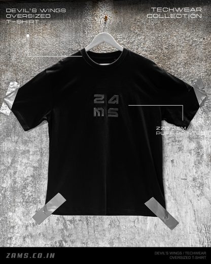 Devil's Wings / Techwear / Oversized T-Shirt - Image 4