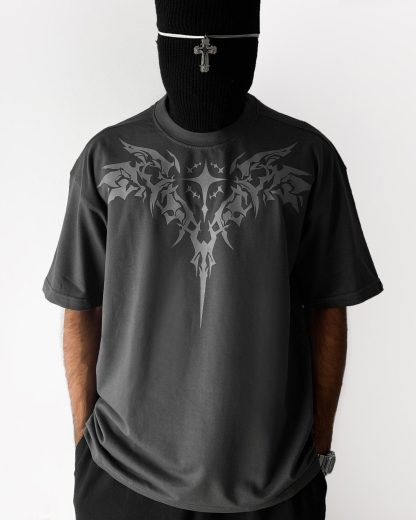 Gothic Angel / Streetwear / Oversized T-Shirt