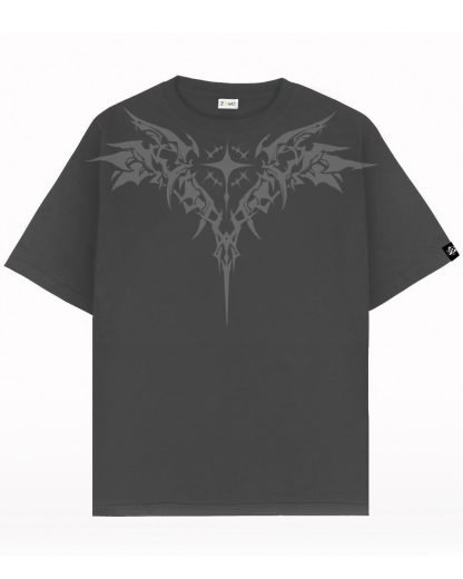 Gothic Angel / Streetwear / Oversized T-Shirt - Image 4