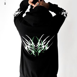 Gothic Tattoo / Oversized Hoodie