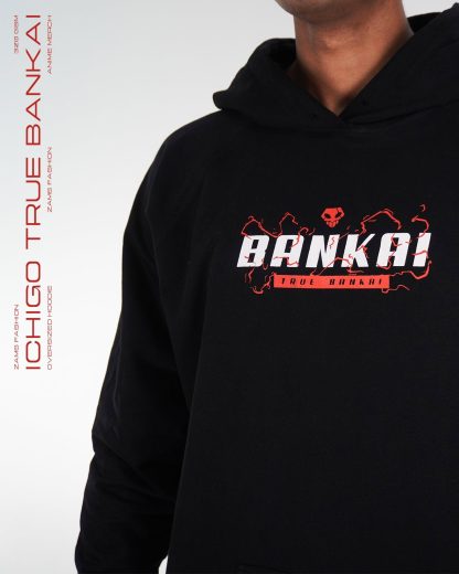 Ichigo True Bankai / Bleach / Oversized Hoodie - Image 2
