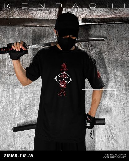 Kenpachi Zaraki / Bleach / Oversized T-Shirt - Image 2