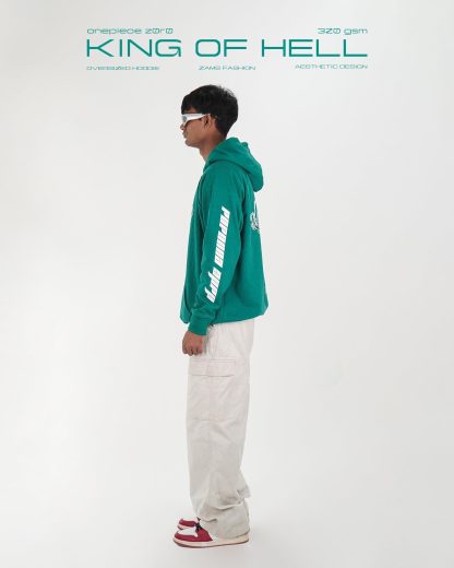 King Of Hell / Zoro / Oversized Hoodie - Image 5
