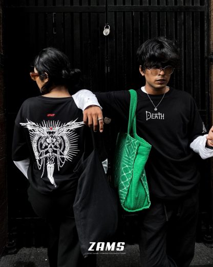 Light Yagami / Death Note / Oversized Doctor Sleeves T-Shirt - Image 3