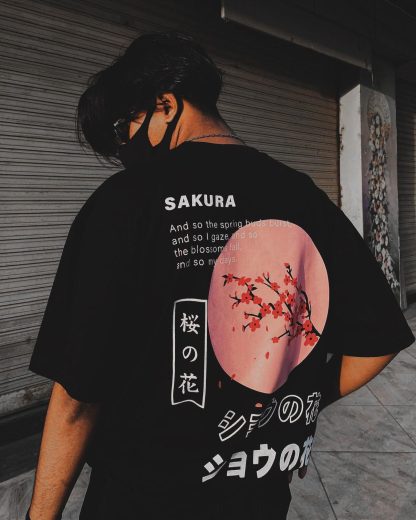 Sakura /Cherry Blossom / Oversized T-Shirt