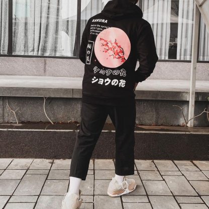 Sakura / Cherry Blossom / Regular Hoodie - Image 2
