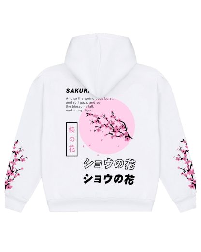 Sakura / Cherry Blossom / Regular Hoodie - Image 7