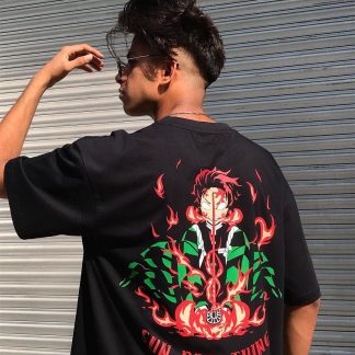 Tanjiro / Demon Slayer / Oversized T-Shirt
