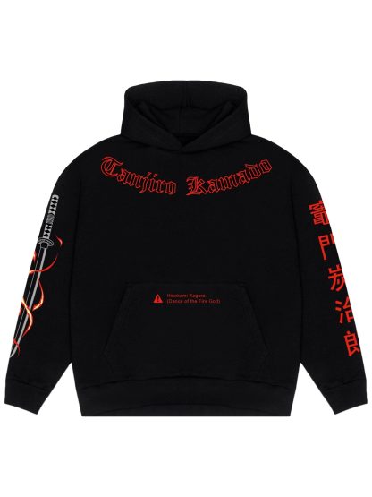 Tanjiro Demon Slayer / Regular Hoodie - Image 5