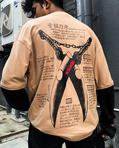 Tengen Uzui / Demon Slayer / Oversized Doctor Sleeves T-Shirt