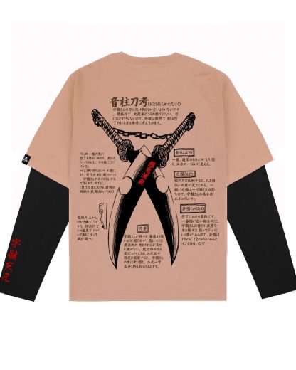 Tengen Uzui / Demon Slayer / Oversized Doctor Sleeves T-Shirt - Image 6