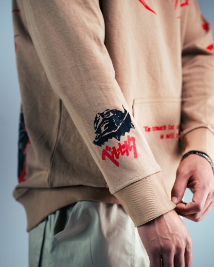 Gut's Flame / Berserk / Oversized Hoodie - Image 2